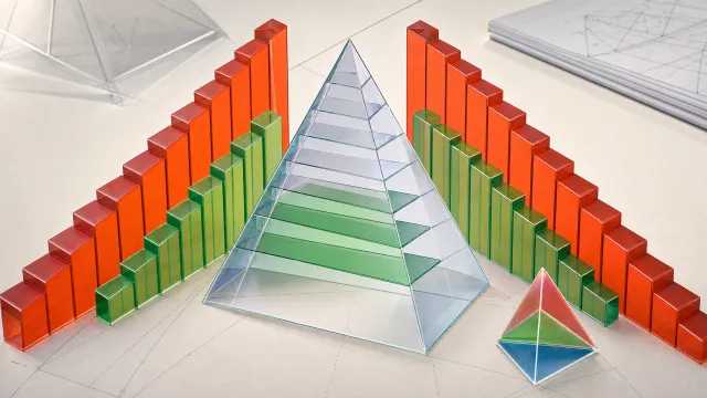 Volume de la pyramide : démonstration par le calcul infinitésimal