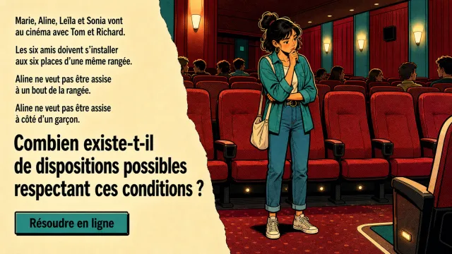 Timide Aline : problème de dénombrement | Tangente