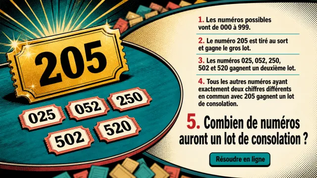 La loterie - Problème de maths | Tangente