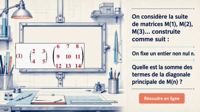 Une suite de matrices - Défi mathématique | Tangente
