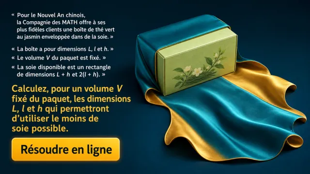 C'est cadeau : optimiser l'emballage en soie | Tangente