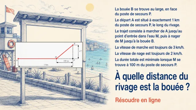 Promenade sur la plage | Tangente