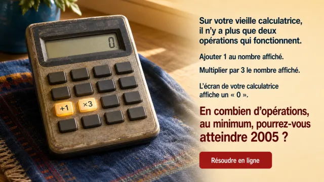 La vieille calculatrice | Tangente