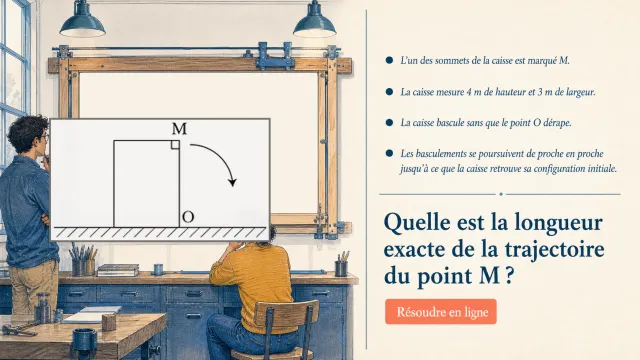 Caisse centrale : la trajectoire d'un coin | Tangente
