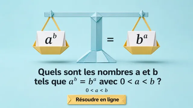 Une égalité toute simple : ab = ba résolu | Tangente