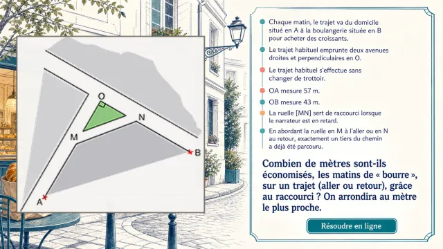 Le raccourci | Tangente