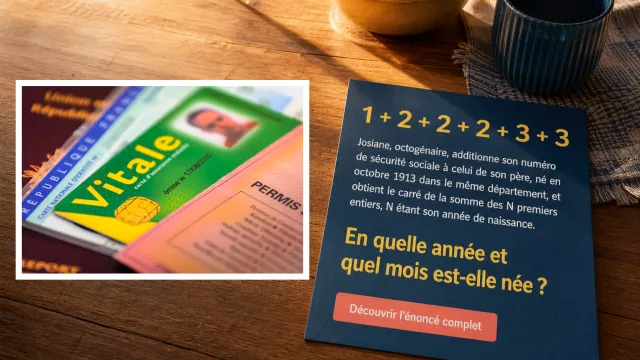 INSEE ou INSEE pas - Énigme du numéro de sécurité sociale