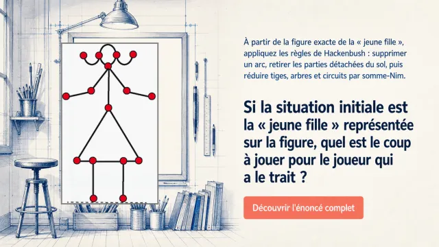 Le Hackenbush : un jeu combinatoire sur graphes | Tangente