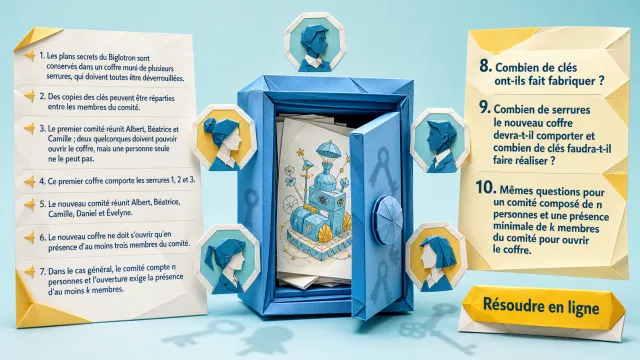 Protéger les plans du Biglotron : humour et codes