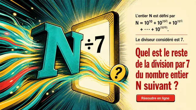♦♦♦ Le reste mystérieux