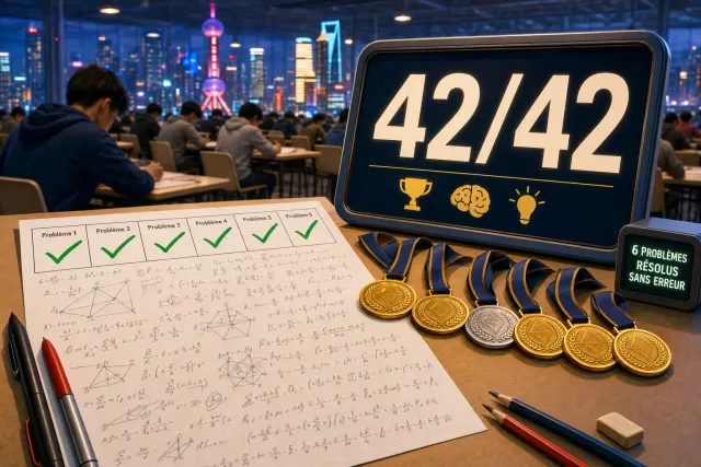 42 sur 42 : ce lycéen de 17 ans réussit un score parfait aux Olympiades