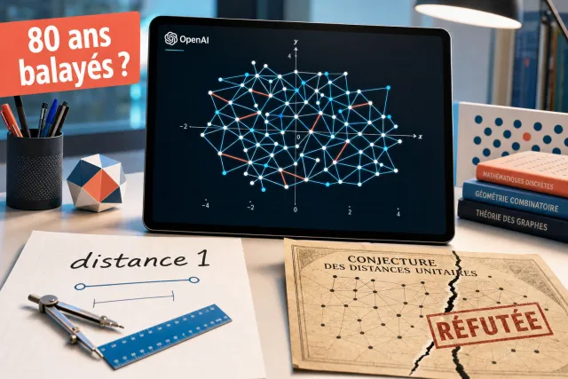 Une IA réfute conjecture Erdős : percée majeure en mathématiques 2026