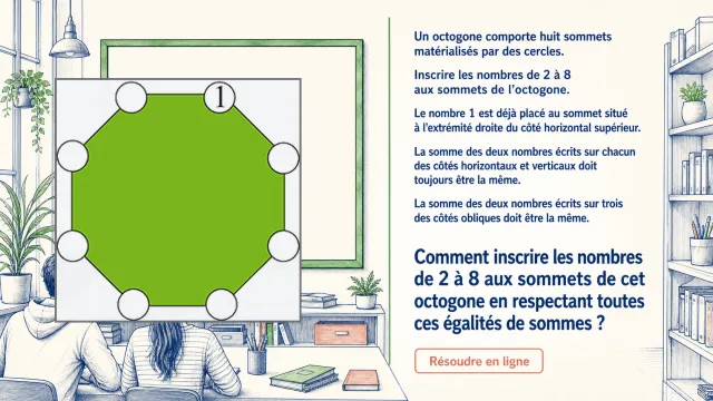 L'octogone presque magique | Tangente