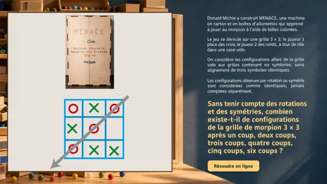 MENACE, un ordinateur en boîtes d'allumettes | Tangente