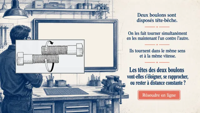 Les deux boulons | Tangente