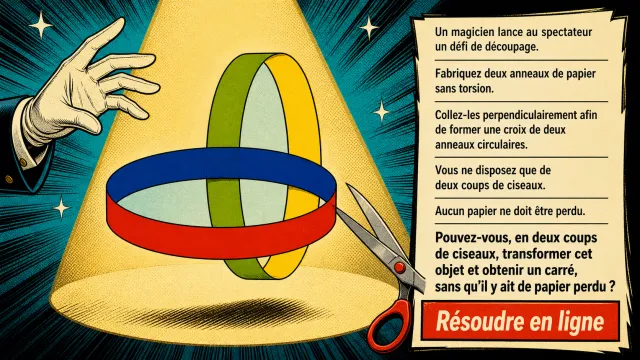 Le découpage magique : défi topologique | Tangente