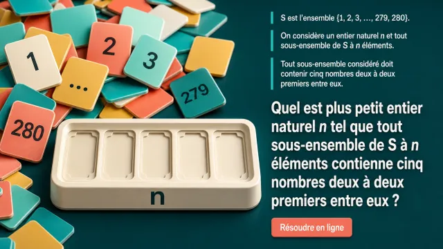 Les cinq éléments — Défi de mathématiques | Tangente