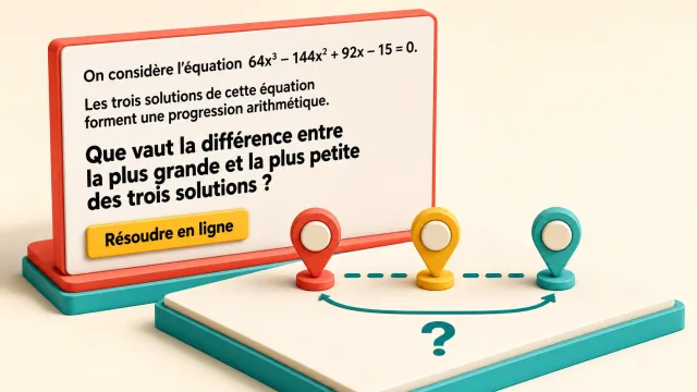 Problème : solutions en progression | Tangente