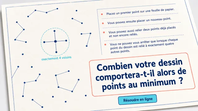 Exactement quatre voisins : défi de graphes | Tangente