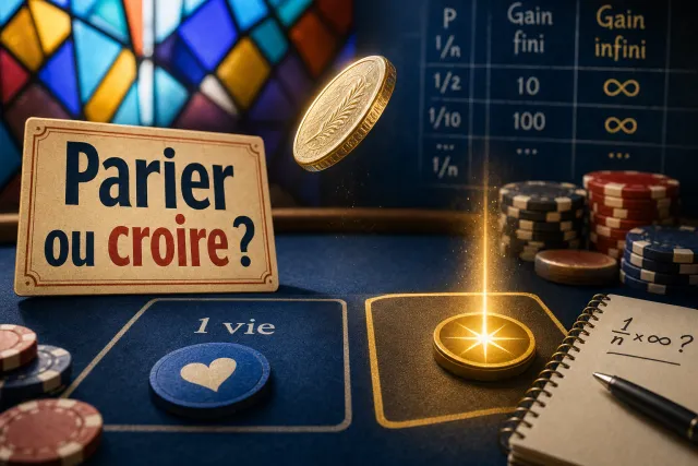 Le Pari de Pascal : probabilité et foi en analyse mathématique