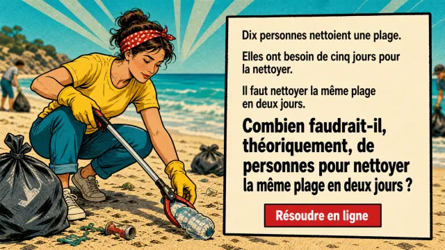 Restons propres : un problème de proportionnalité | Tangente
