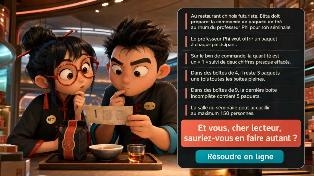 Le thé au rhum du restau chinois | Tangente Magazine