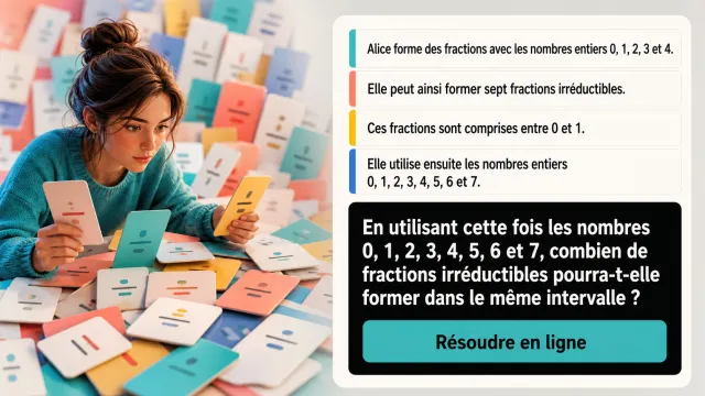 Ah les fractions ! Comptez les irreductibles | Tangente
