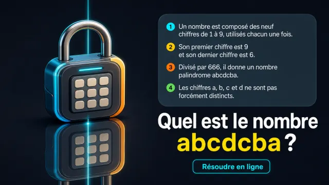 La bande des neuf : défi arithmétique | Tangente