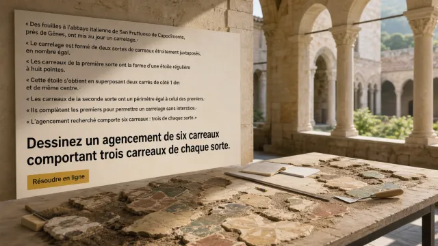 Un mystérieux carrelage ligure – Pavage | Tangente
