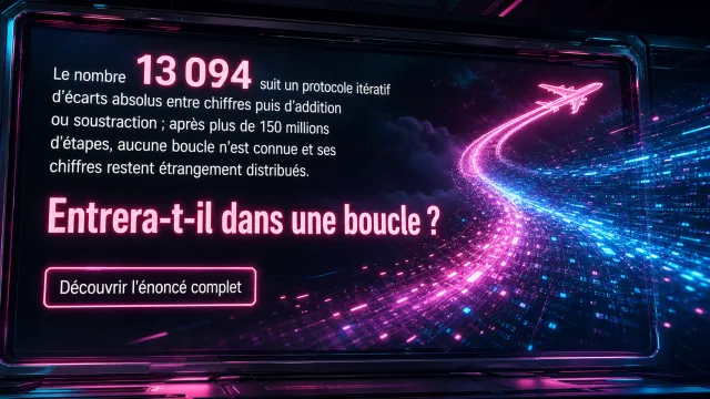 Le vol 13 094 ne répond plus – Protocole | Tangente