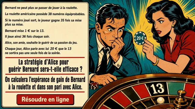 Traitement de choc : la roulette et les paris | Tangente