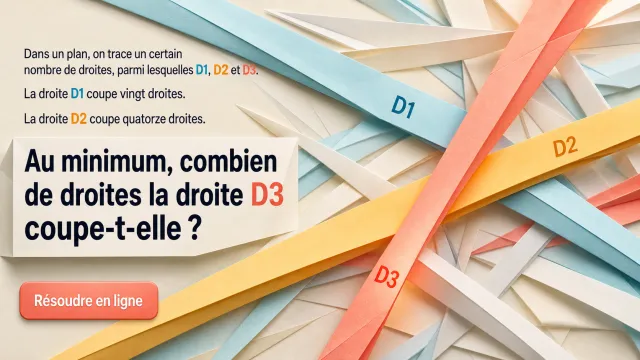 Les droites — Casse-tête de mathématiques | Tangente