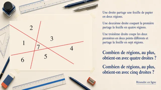 Les régions — Casse-tête de mathématiques | Tangente