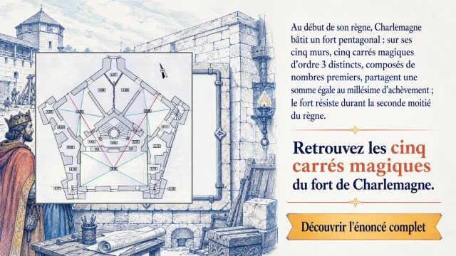 Les carrés magiques de Charlemagne | Tangente