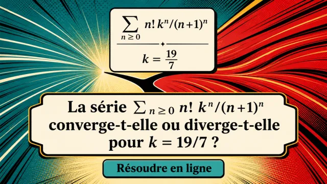 ♥♥ Converge ou diverge ?