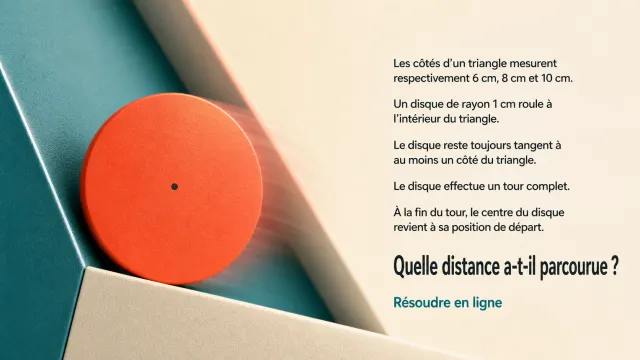 Disque qui roule | Tangente