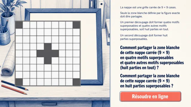 La nappe - Défi de géométrie et logique | Tangente