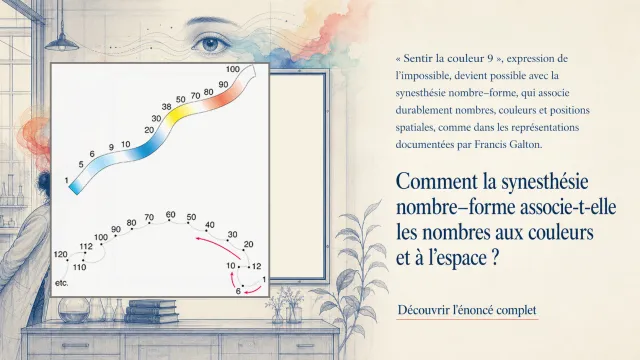 Sentir la couleur 9 : la synesthesie des nombres | Tangente