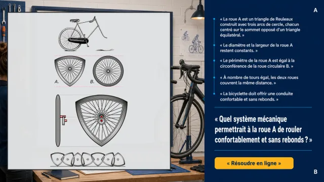 Un curieux velo : le triangle de Reuleaux | Tangente