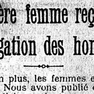 Les premières agrégées de mathématiques
