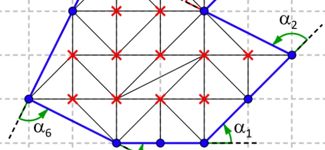 Pick, un theoreme inspirant sur l'aire des polygones | Tangente