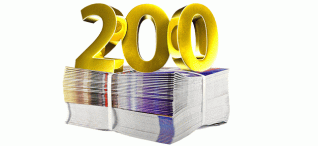 200, un nombre pas comme les autres !