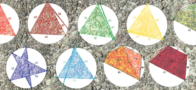 Les pentagones de Robbins