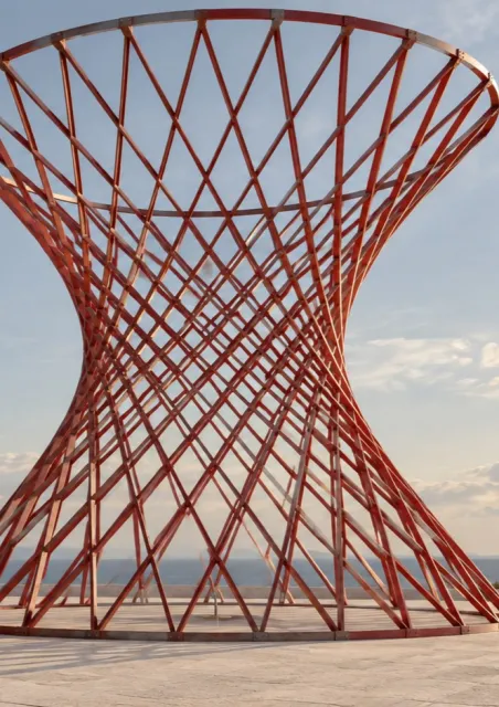L'hyperboloïde de révolution : ce diabolo qui fait tourner les engrenages