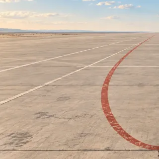 La parabole et le cercle vus d'avion