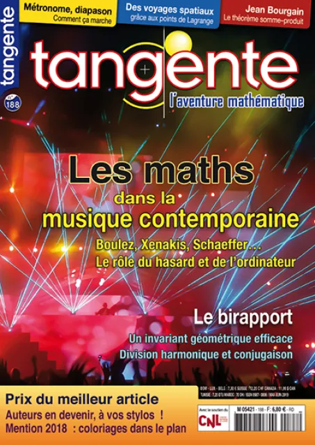 Les maths dans la musique contemporaine