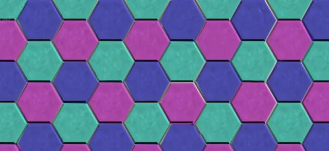 Colorier les pavés du plan : quatre couleurs | Tangente